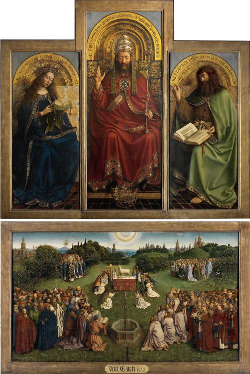 Jan Van Eyck Ghent Altar (mk08) Spain oil painting art